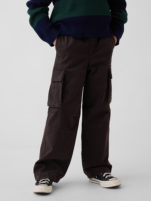 Image number 3 showing, Kids Jersey-Lined Cargo Pants