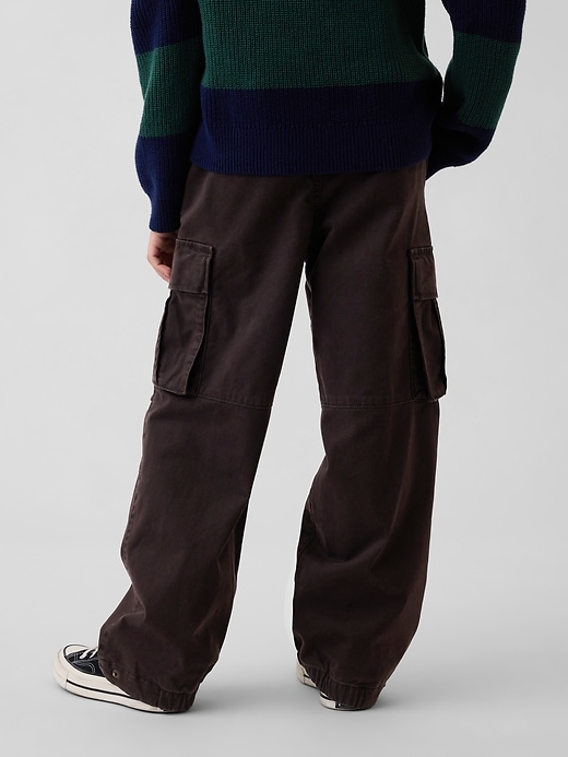 Image number 4 showing, Kids Jersey-Lined Cargo Pants