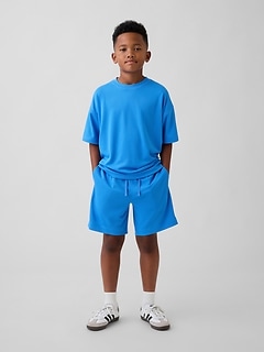 Kids GapFit Tech Recycled Mesh Shorts