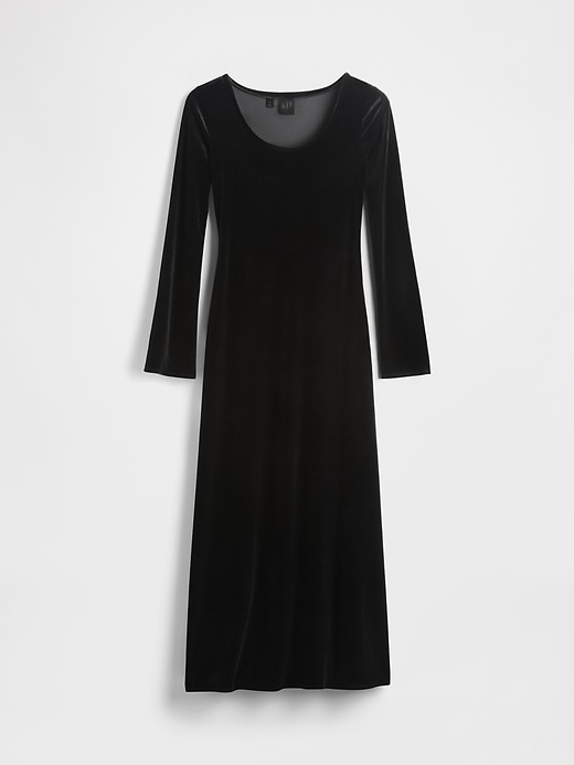 Image number 6 showing, GapStudio Velvet Midi Dress