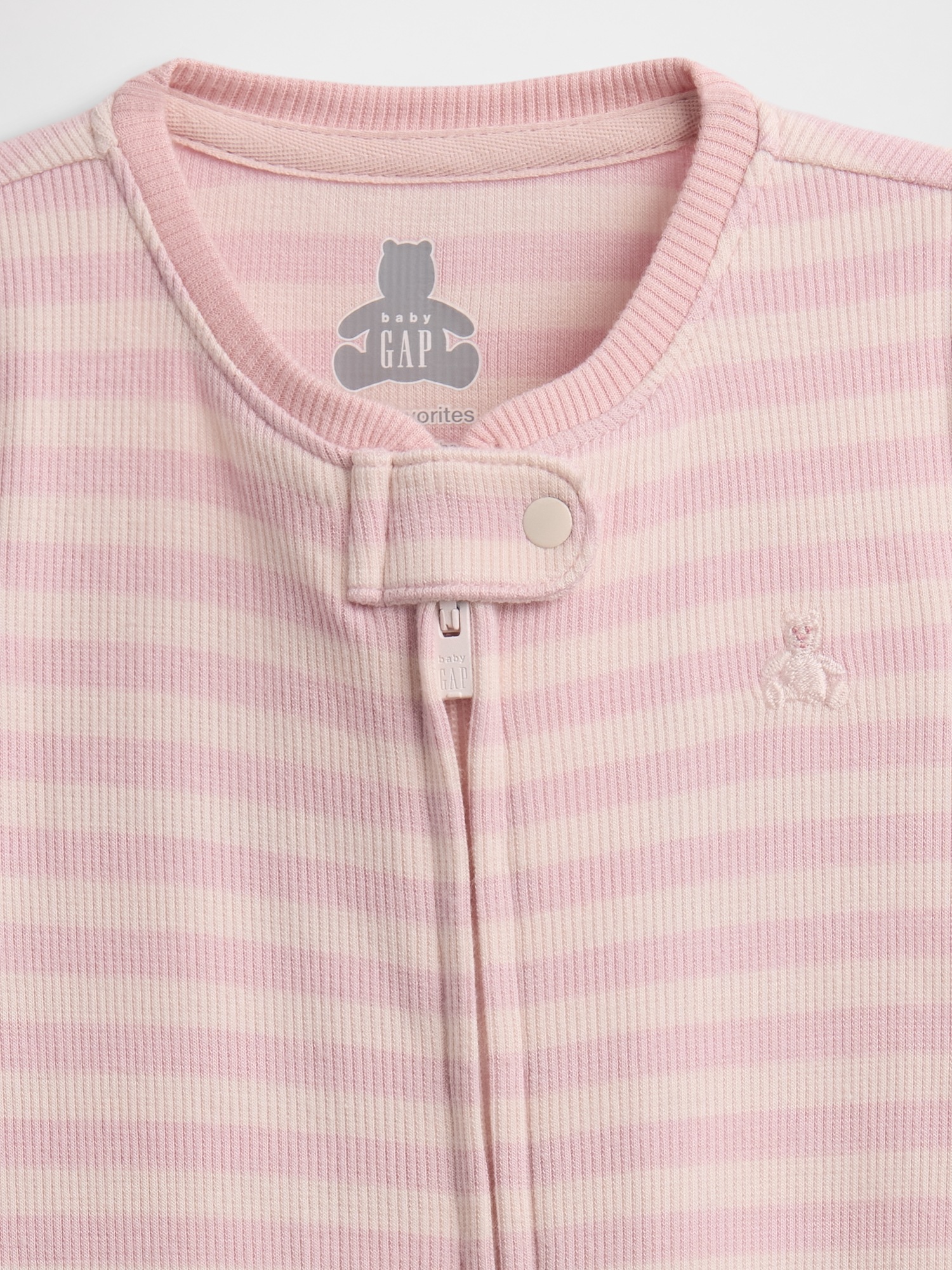 Детский слитный комбинезон Gap First Favorites с закрытыми ножками — фото 3