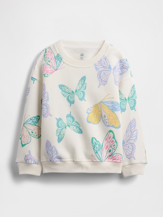 Image number 1 showing, Baby & Toddler VintageSoft Graphic Sweatshirt