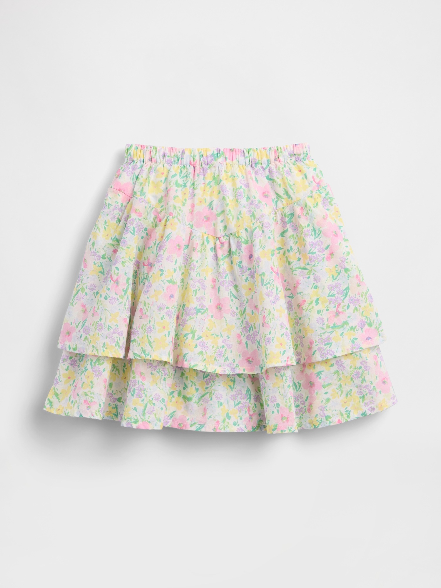 Детские юбки Gap Baby & Toddler Denim Ruffle Skort — фото 2