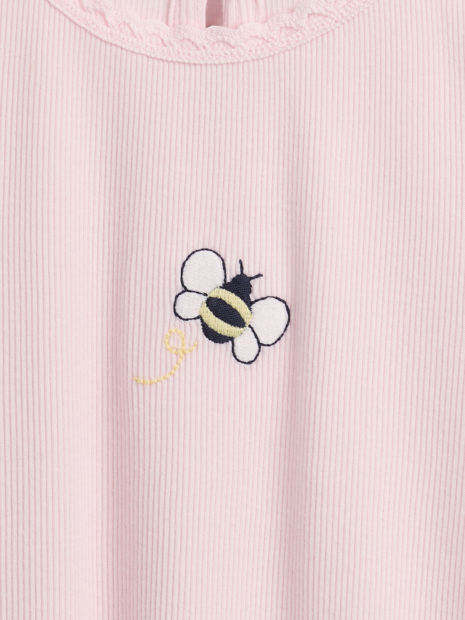 Baby & Toddler Embroidered Rib T-Shirt