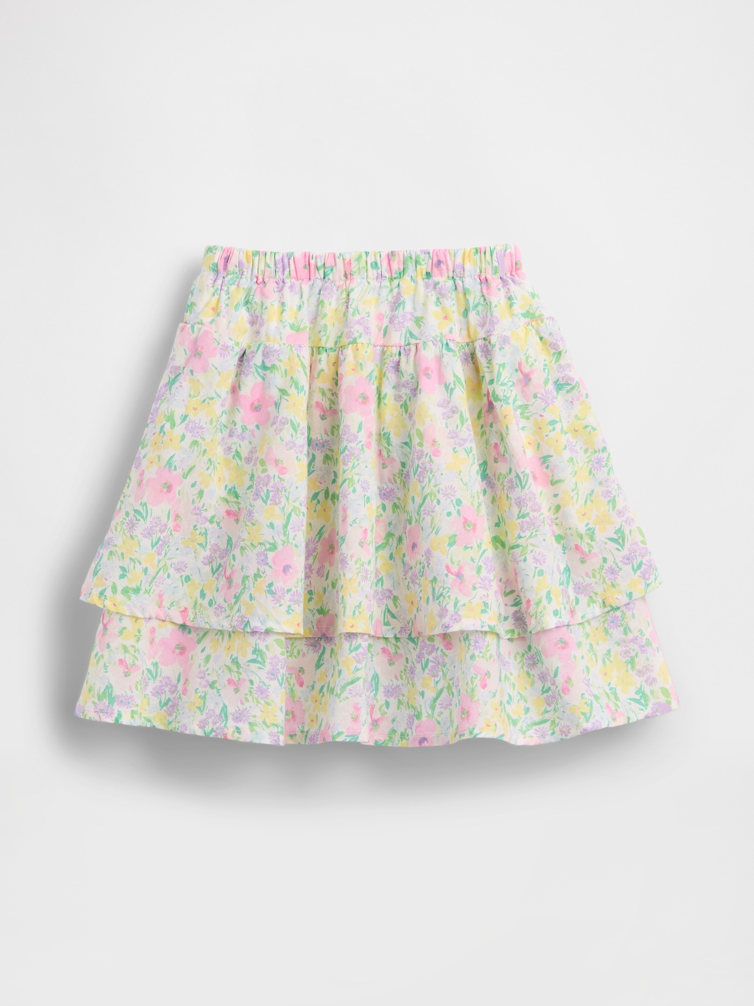 Детские юбки Gap Baby & Toddler Denim Ruffle Skort — фото 3