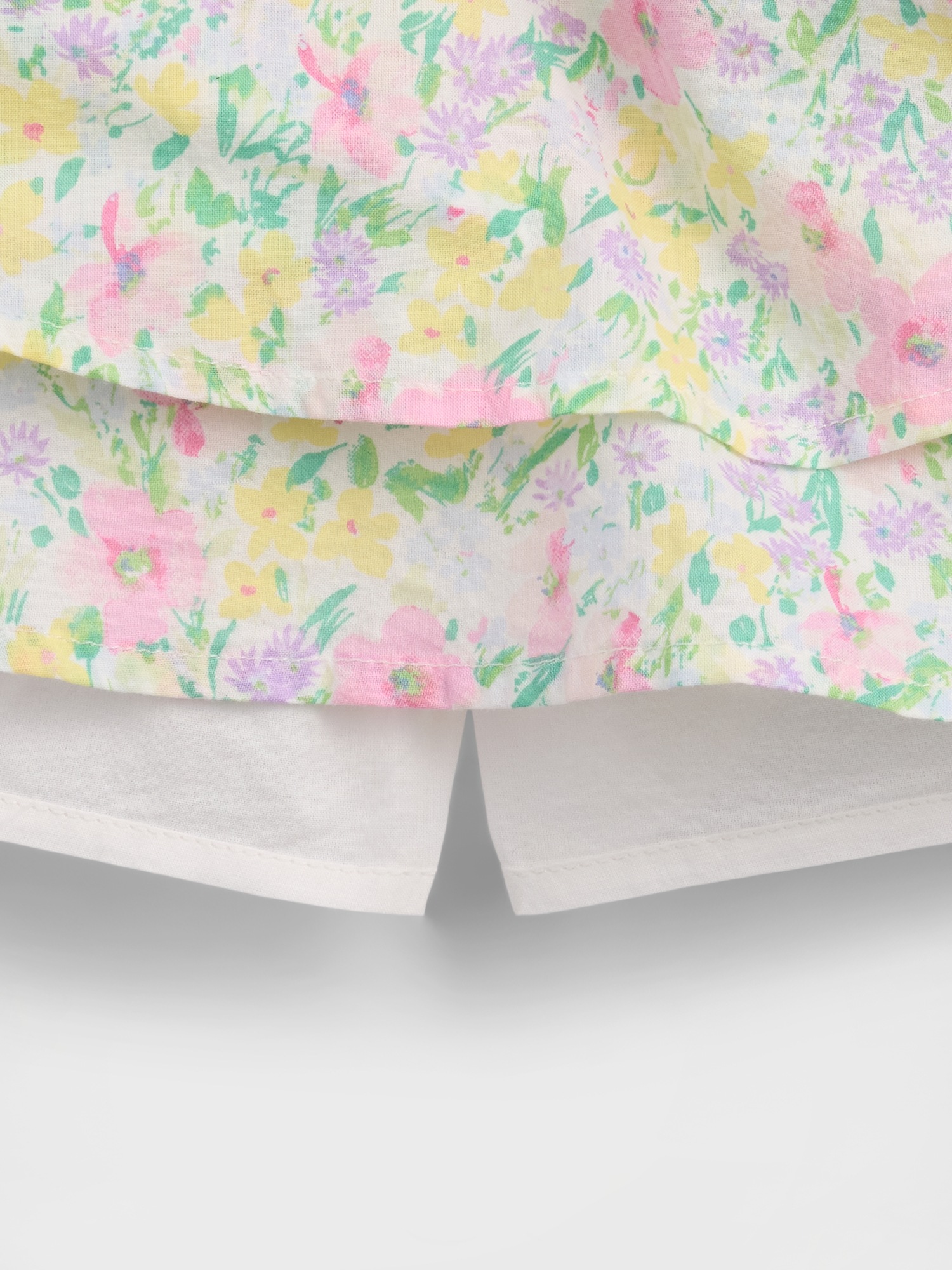 Детские юбки Gap Baby & Toddler Denim Ruffle Skort — фото 4