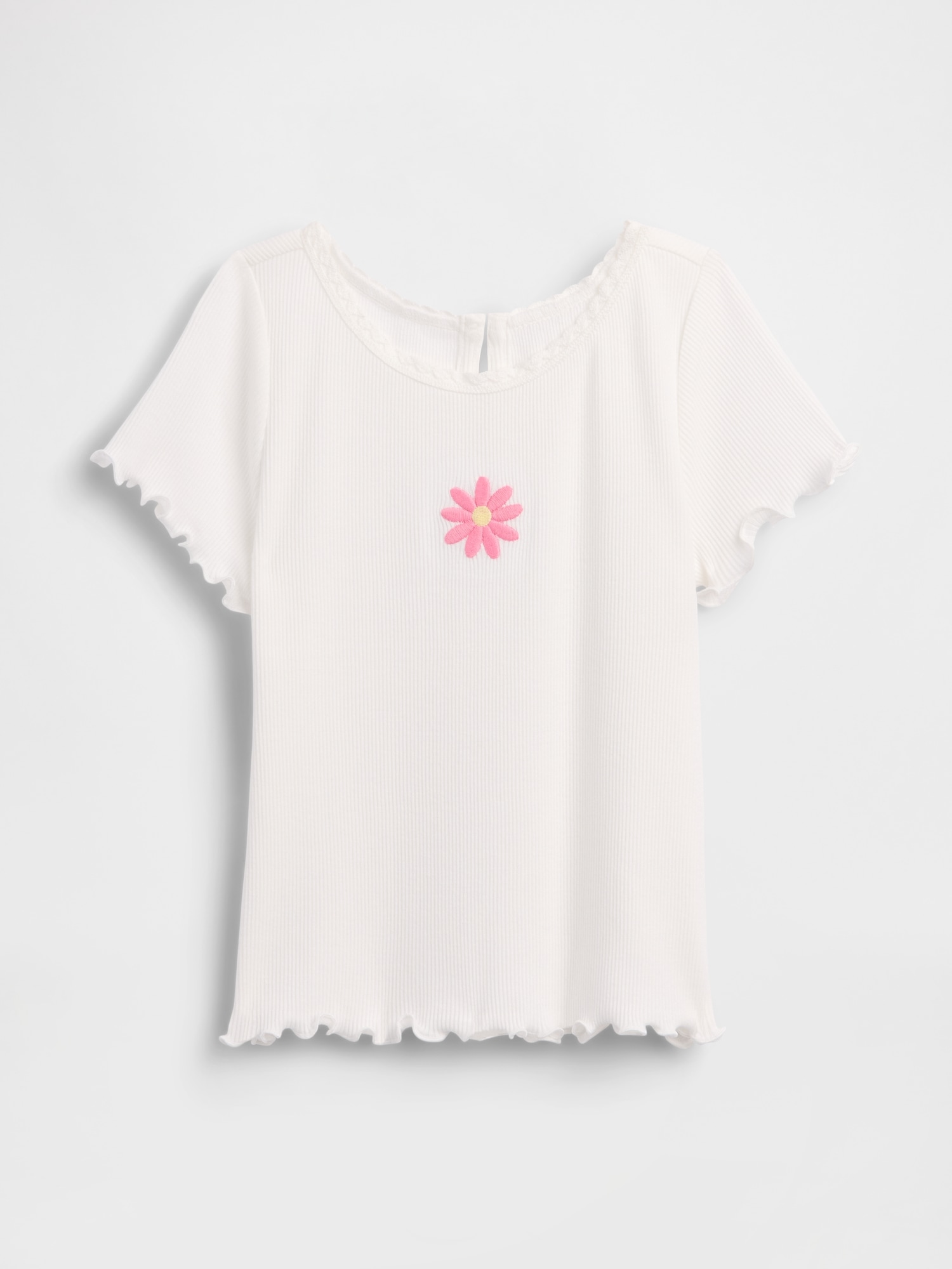 Baby & Toddler Embroidered Rib T-Shirt