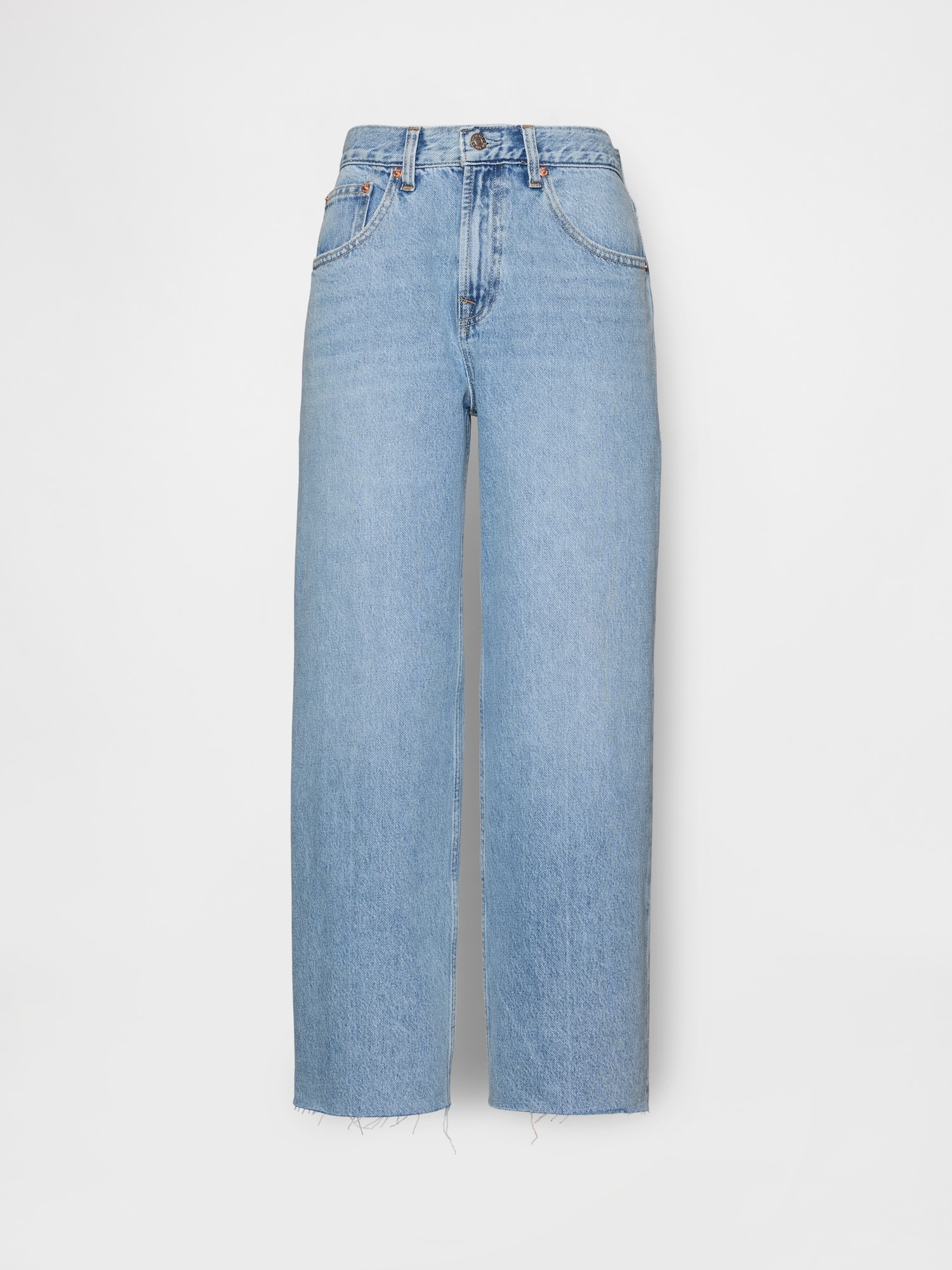 Low Slung Relaxed Crop Jeans