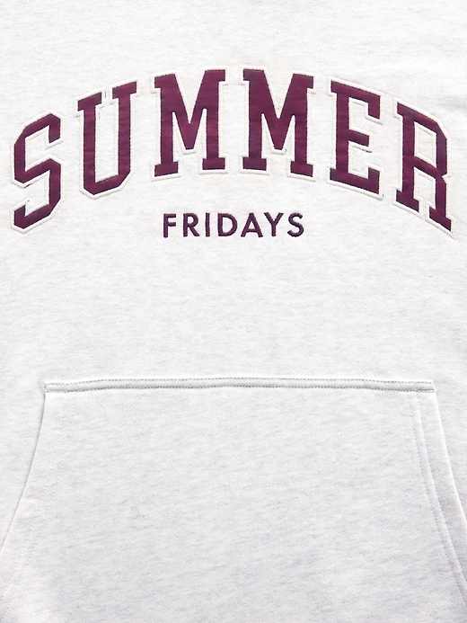 Image number 4 showing, Gap × Summer Fridays Heavyweight Oversized Logo Hoodie