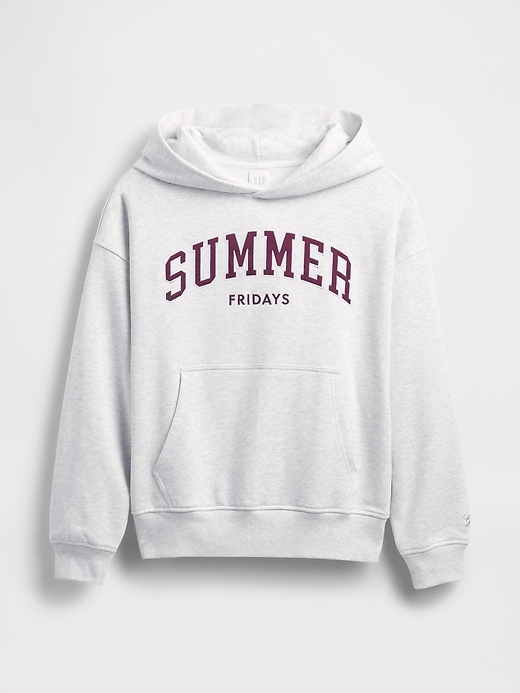 Image number 6 showing, Gap × Summer Fridays Heavyweight Oversized Logo Hoodie