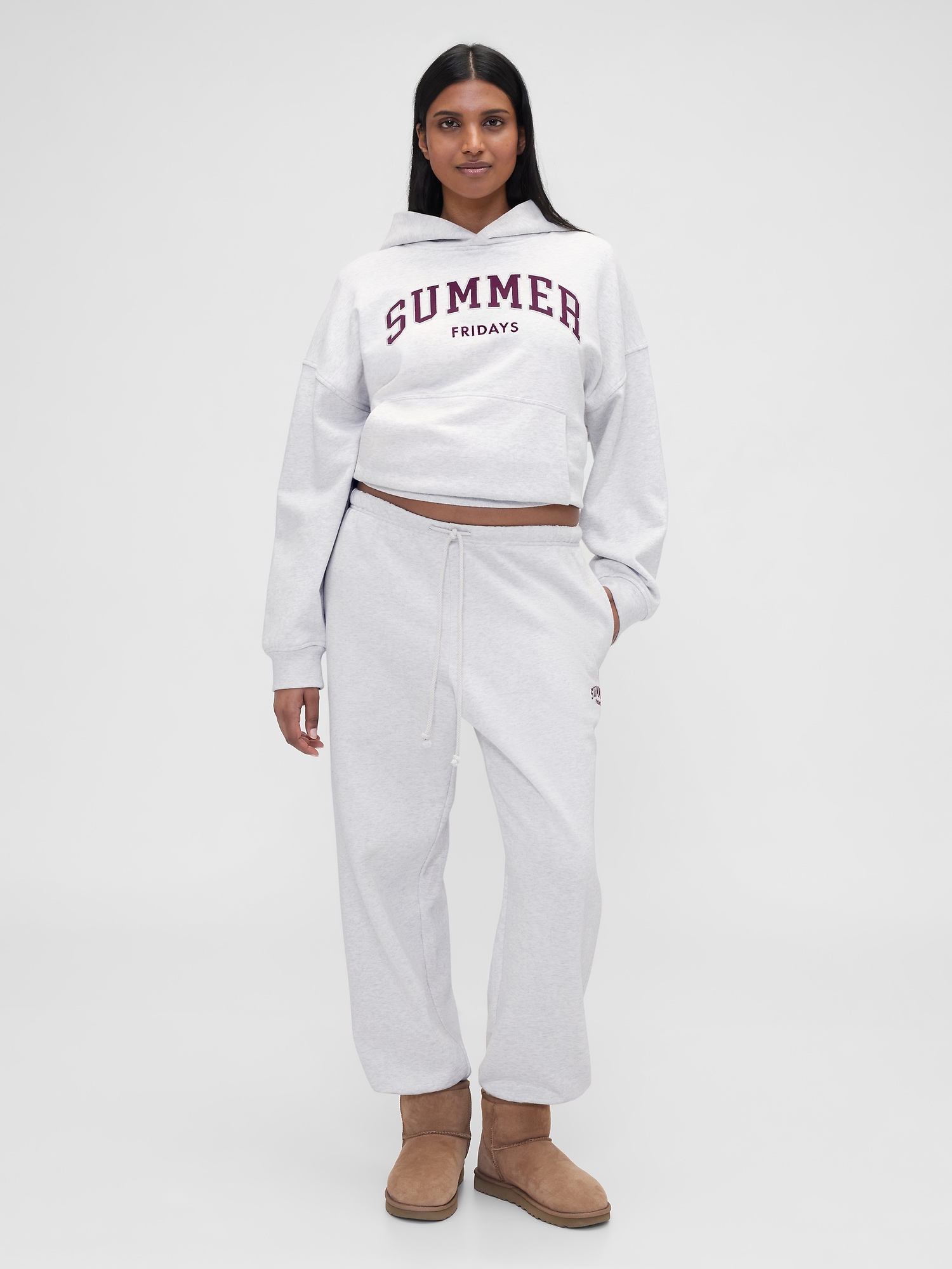 Gap × Summer Fridays Heavyweight Relaxed Logo Joggers