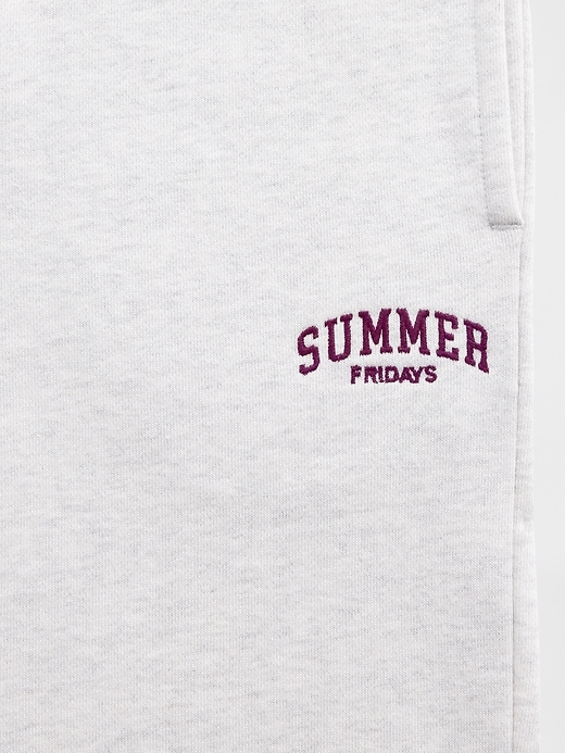 Image number 5 showing, Gap × Summer Fridays Heavyweight Relaxed Logo Joggers