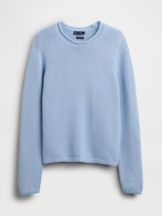 Image number 5 showing, 100% Cotton Rollneck Sweater
