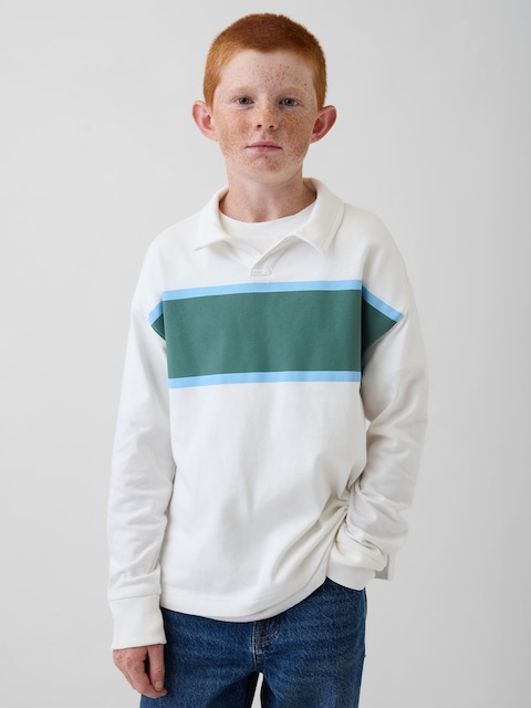 Kids Heavyweight Relaxed Polo Shirt
