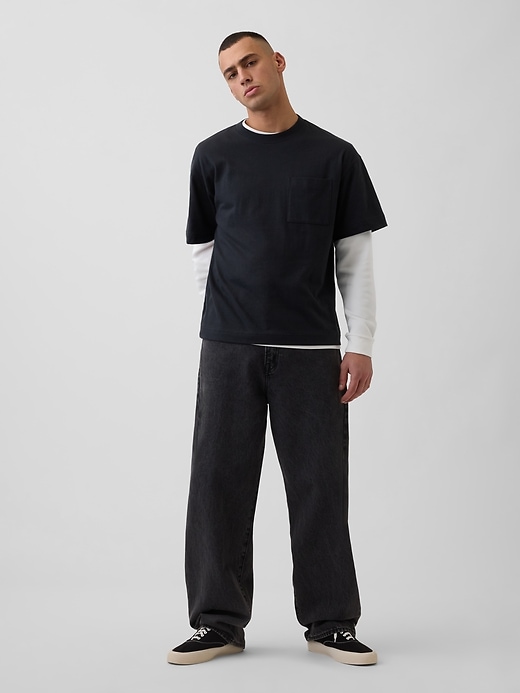 Image number 2 showing, Oversized Pocket T-Shirt