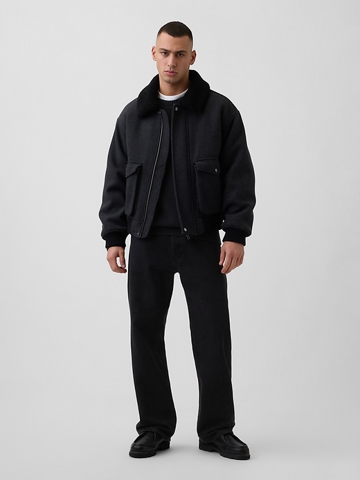 Image number 2 showing, Classic Raglan Crewneck Sweater