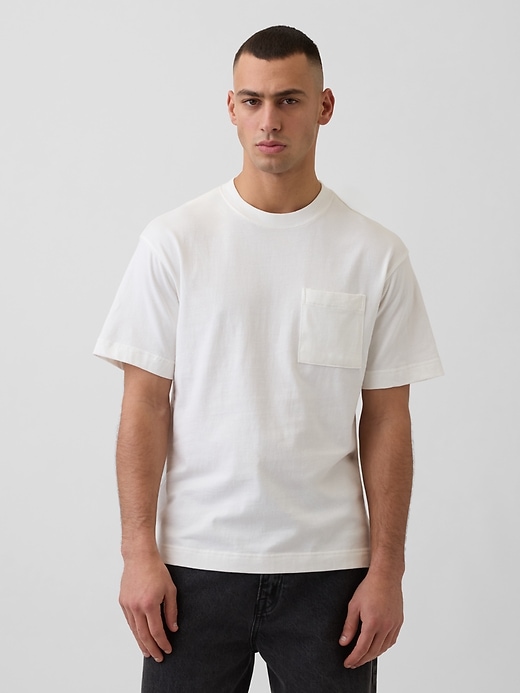 Image number 1 showing, Oversized Pocket T-Shirt