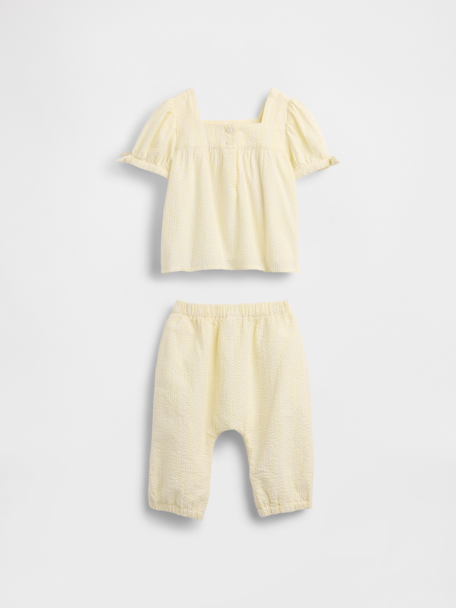 Детский комплект с воланами и рукавами-фонариками Gap Baby Ruffle — фото 2