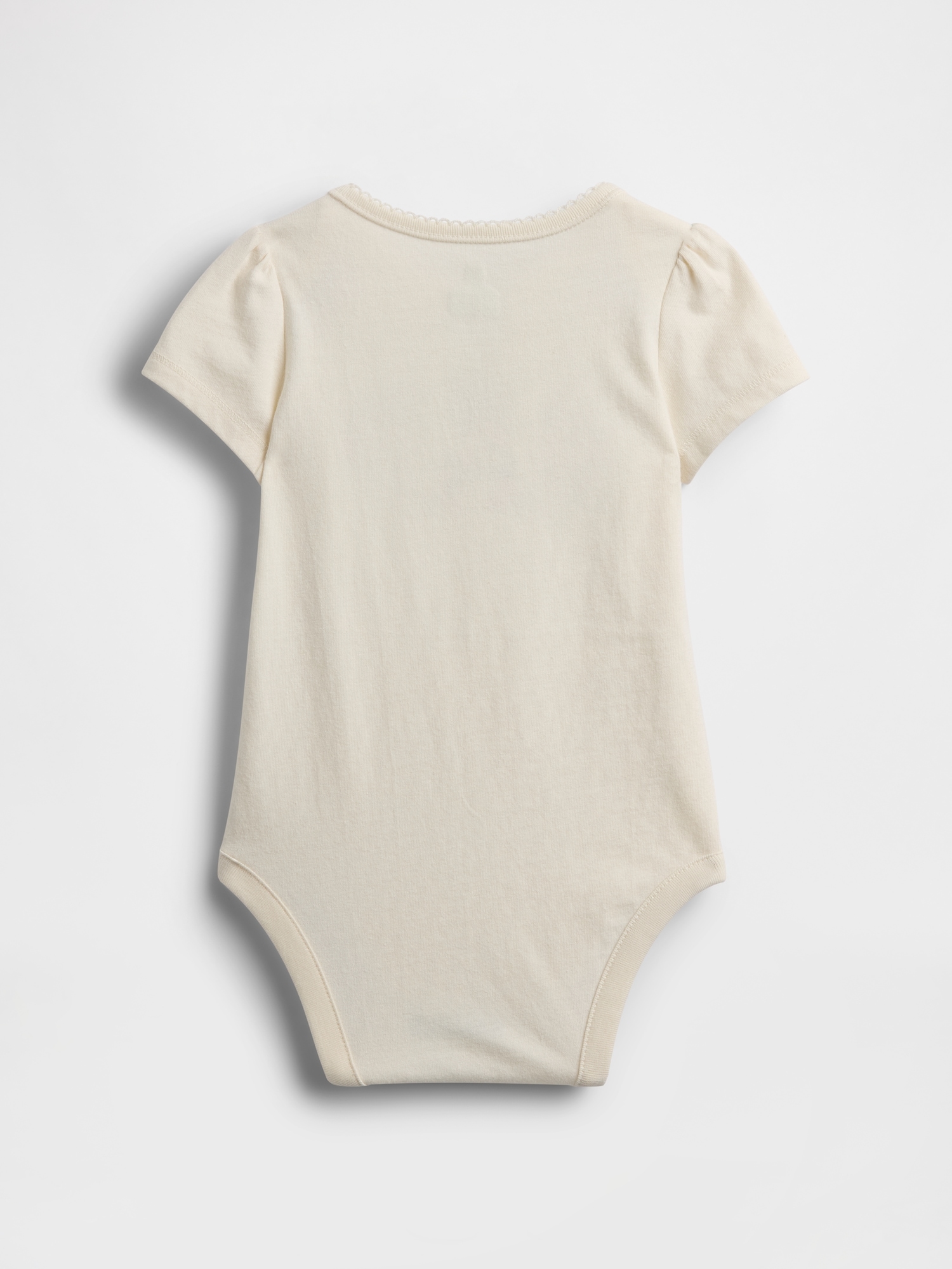 Baby Organic Cotton Floral Logo Bodysuit