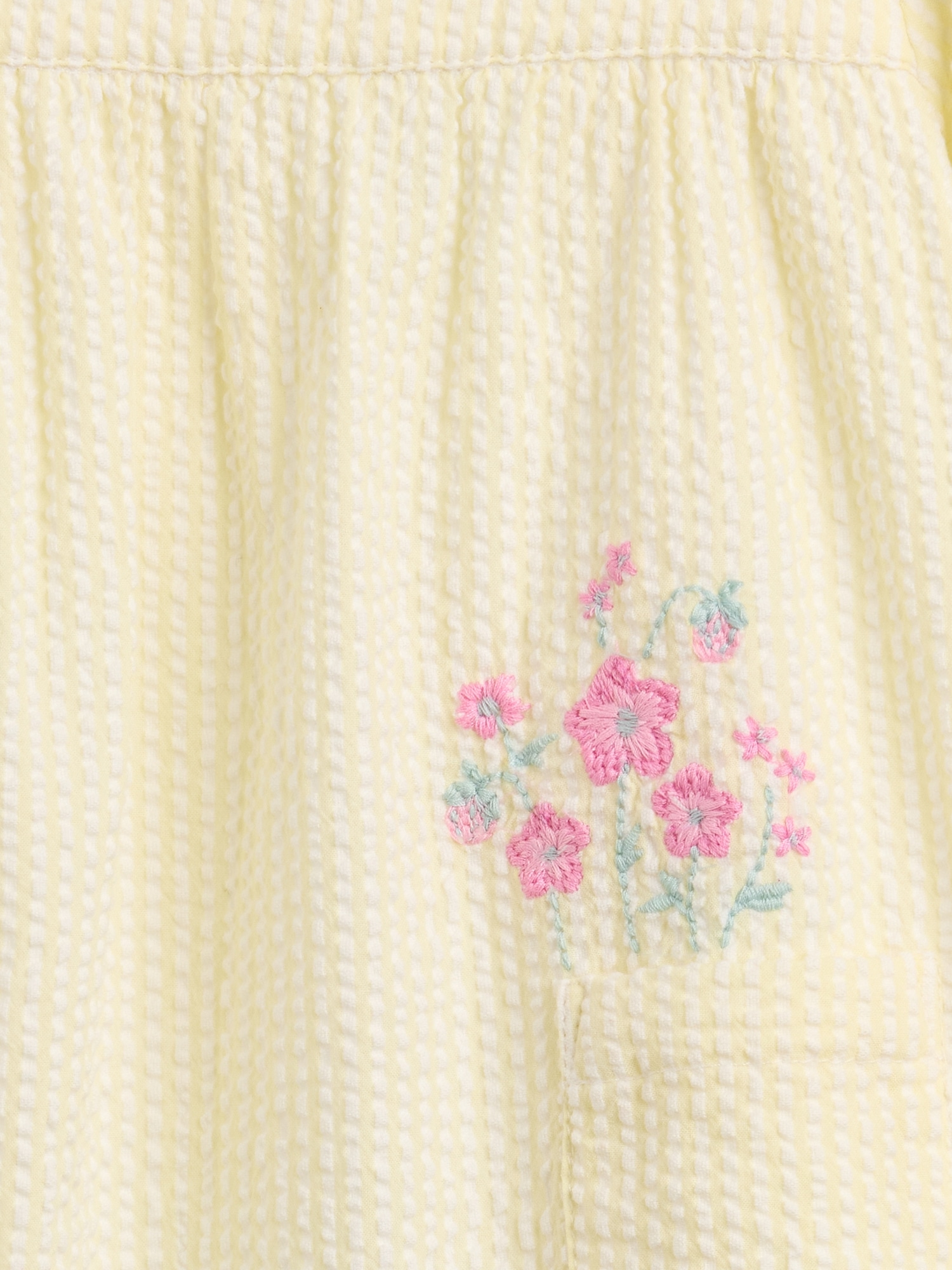 Baby Seersucker Outfit Set