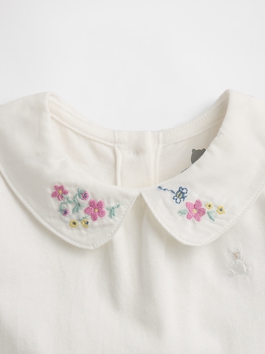 Image number 3 showing, Baby First Favorites Organic Cotton Peter Pan Bodysuit