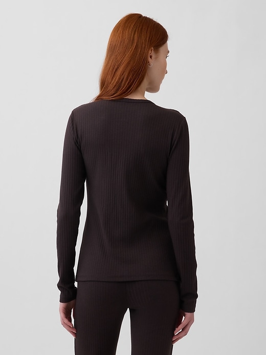 Image number 3 showing, Modern Wide Rib Cardigan