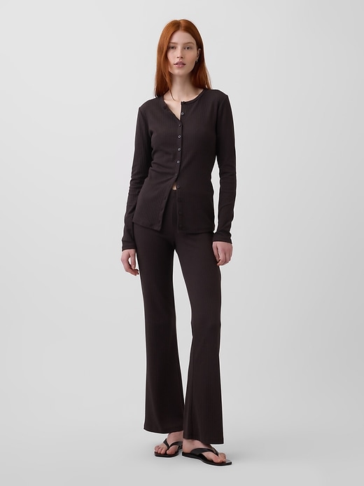 Image number 5 showing, Modern Wide Rib Cardigan