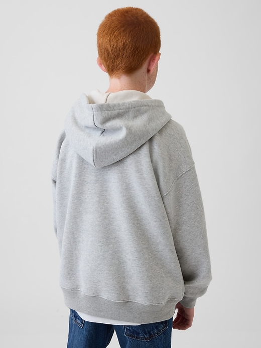 Image number 3 showing, Kids VintageSoft Relaxed Henley Hoodie