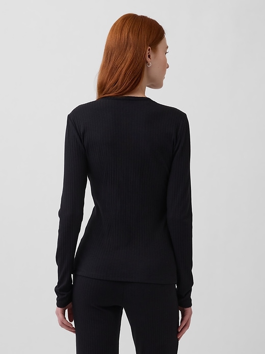 Image number 3 showing, Modern Wide Rib Cardigan