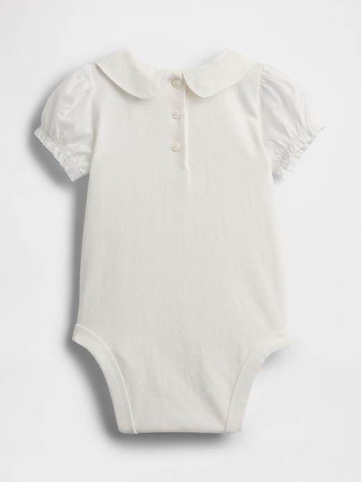 Image number 2 showing, Baby First Favorites Organic Cotton Peter Pan Bodysuit