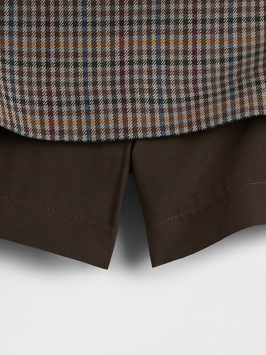 Image number 4 showing, Herringbone Mini Skort