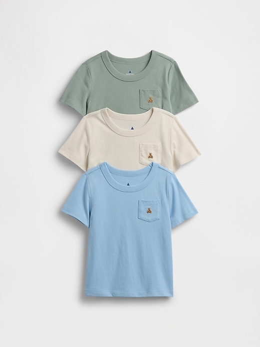 Baby & Toddler Mix & Match Pocket T-Shirt (3-Pack)