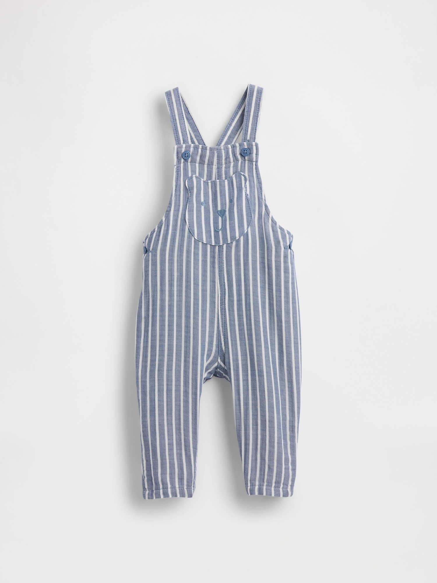 Детский комбинезон Gap Brannan Bear из хлопкового муслина