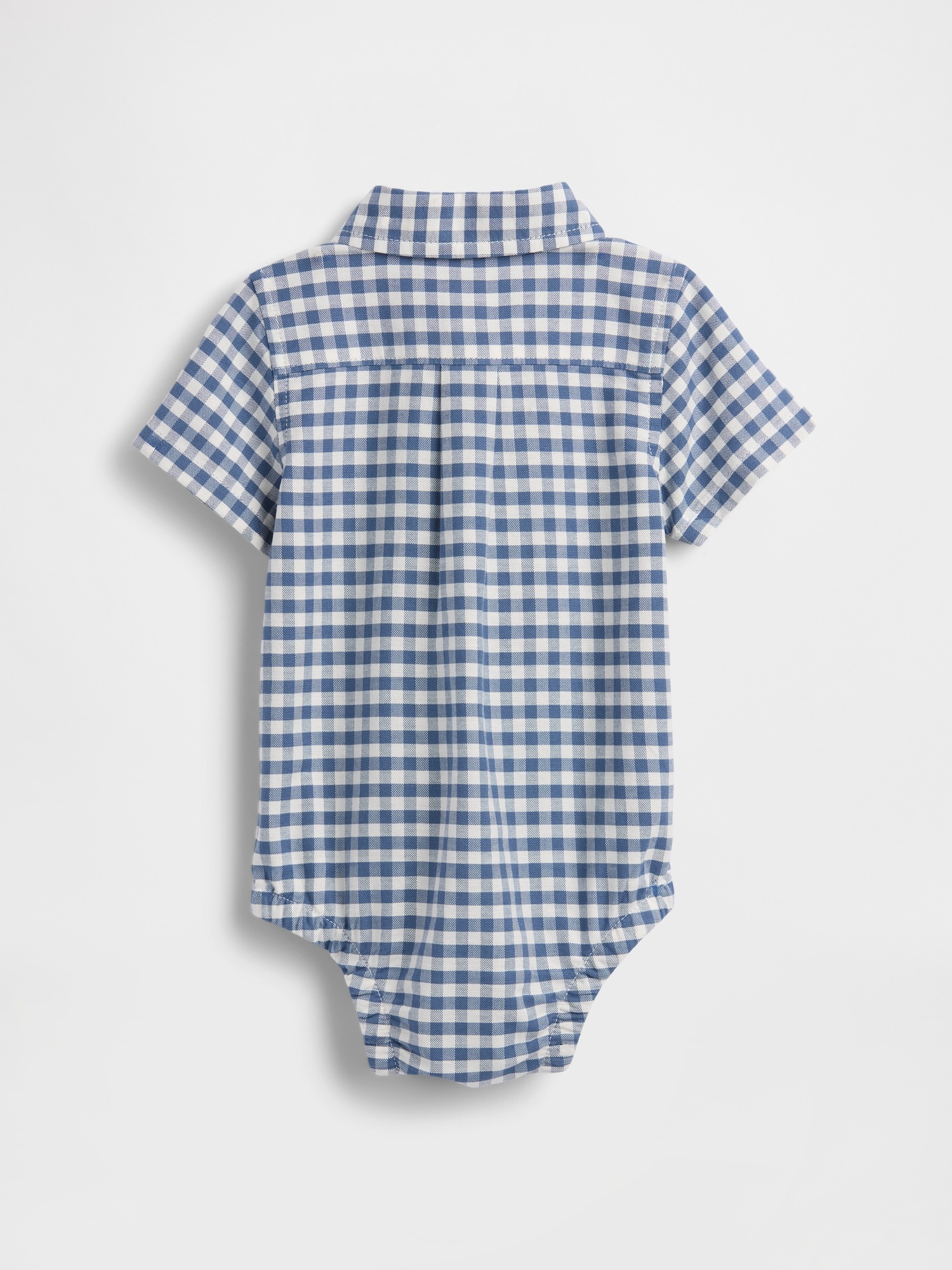 Gap Baby Gingham Oxford Bodysuit — фото 2