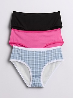 Organic Stretch Cotton Hipster (3-Pack)