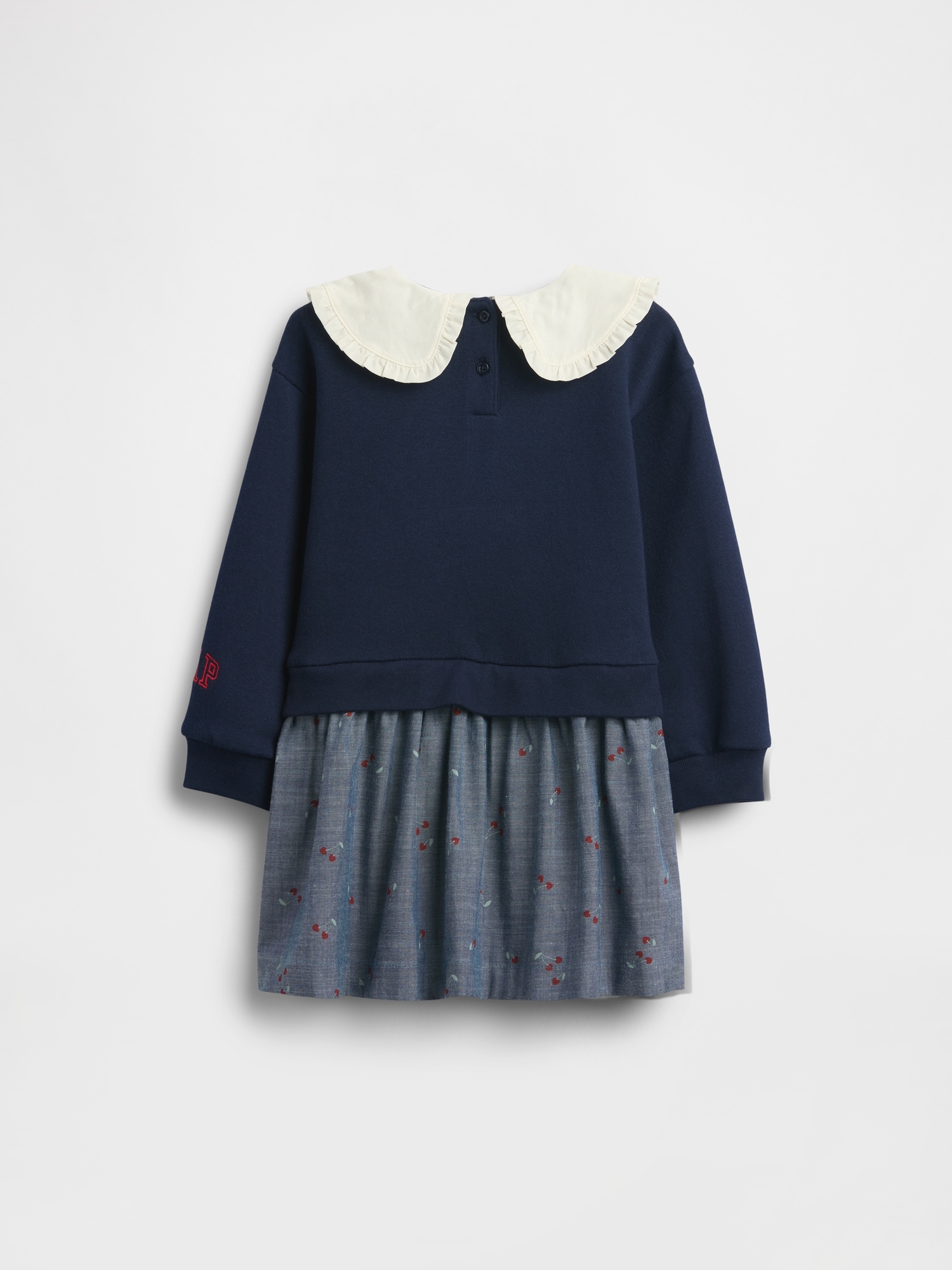 Baby & Toddler Snoopy Ruffle Collar Sweatshirt Dress