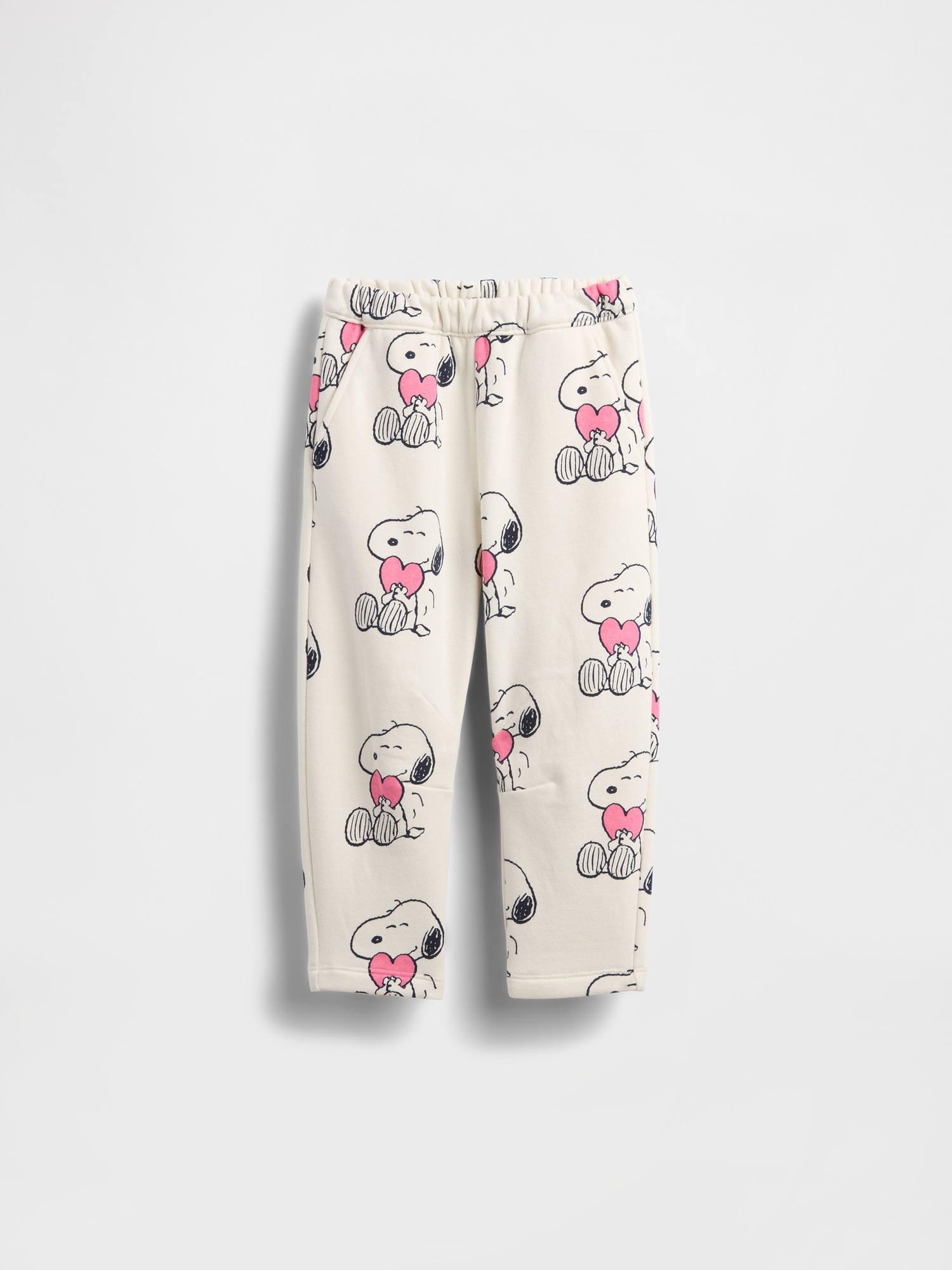 Детские брюки Gap Baby & Toddler VintageSoft Snoopy Barrel Sweatpants — фото 2