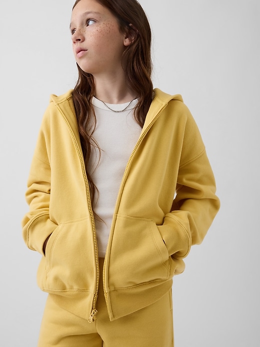 Image number 2 showing, Kids VintageSoft Zip Hoodie