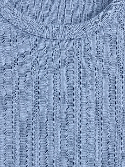 Image number 4 showing, Pointelle PJ T-Shirt