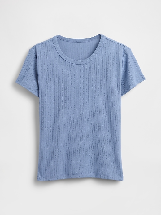 Image number 5 showing, Pointelle PJ T-Shirt