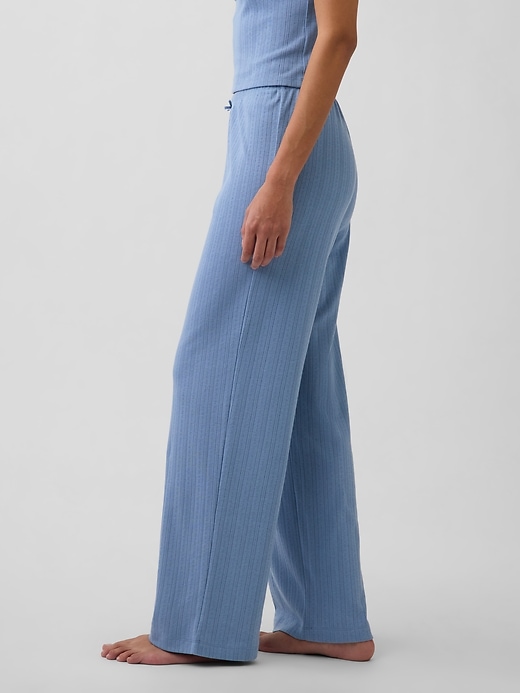 Image number 3 showing, Pointelle PJ Pants