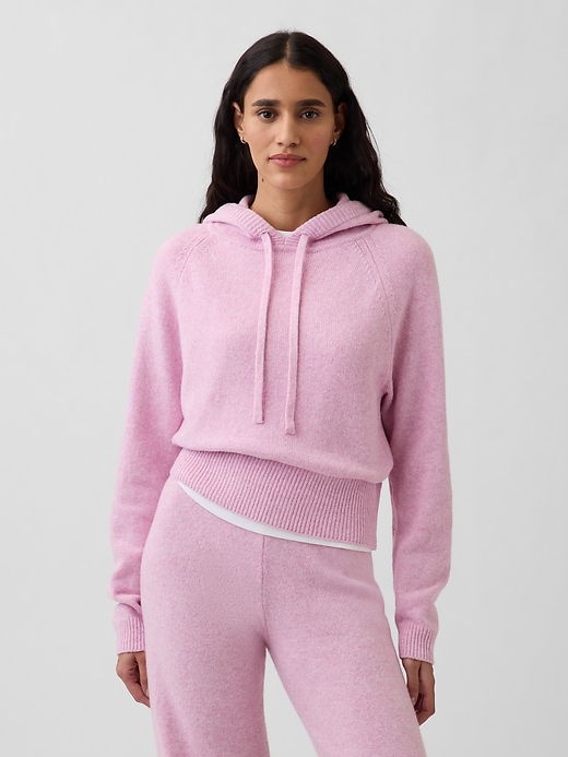 Image number 1 showing, CashSoft Sweater Hoodie