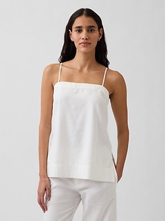 Linen-Blend Cami