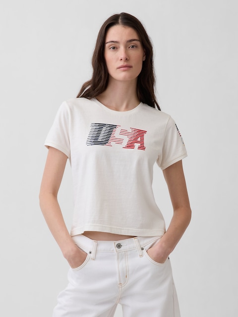 Team USA Crop T-Shirt