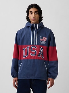 Adult Team USA Oversized Anorak