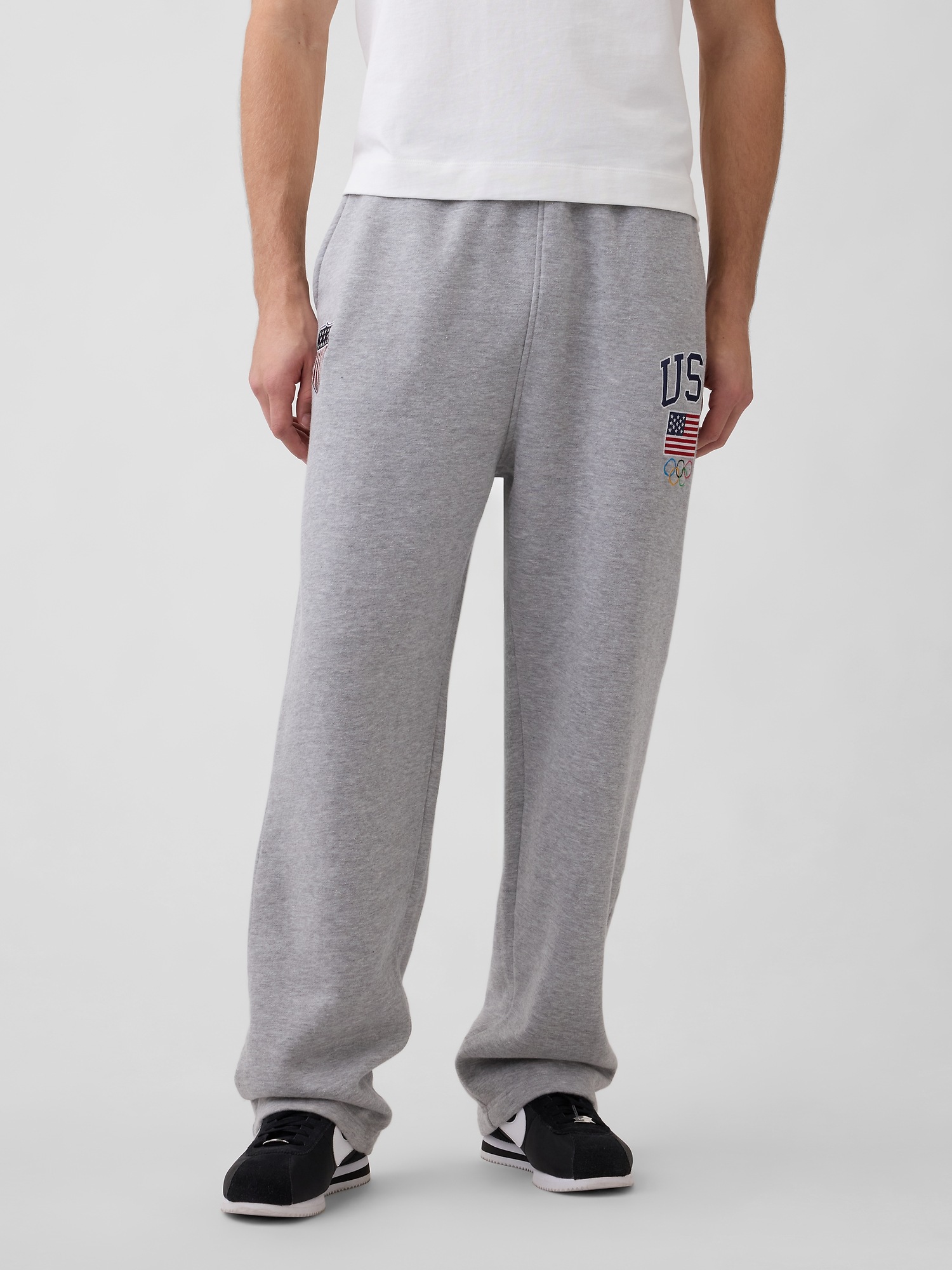 Мужские брюки Gap Adult Team USA Heavyweight Sweatpants — фото 2