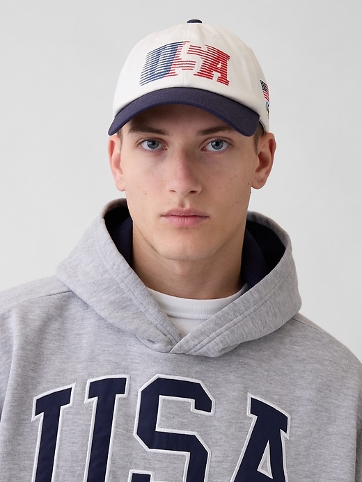 Image number 3 showing, Adult Team USA Baseball Hat