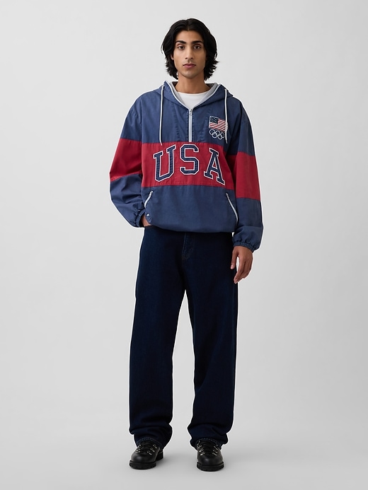 Image number 2 showing, Adult Team USA Oversized Anorak