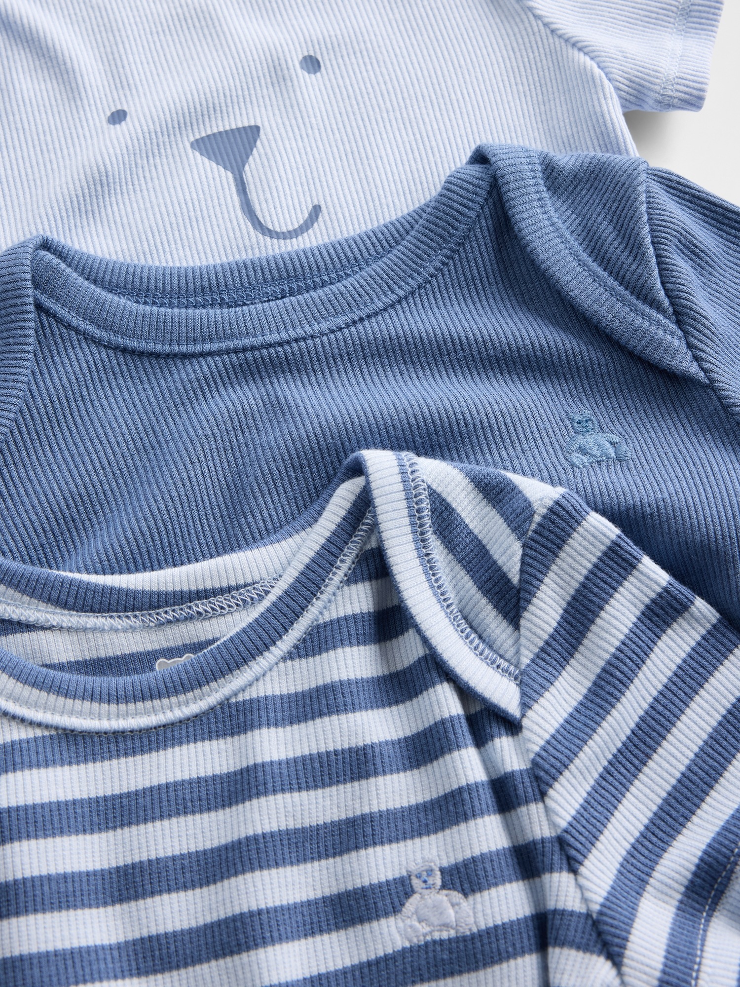 Детское боди Gap Baby First Favorites, 3 шт — фото 3