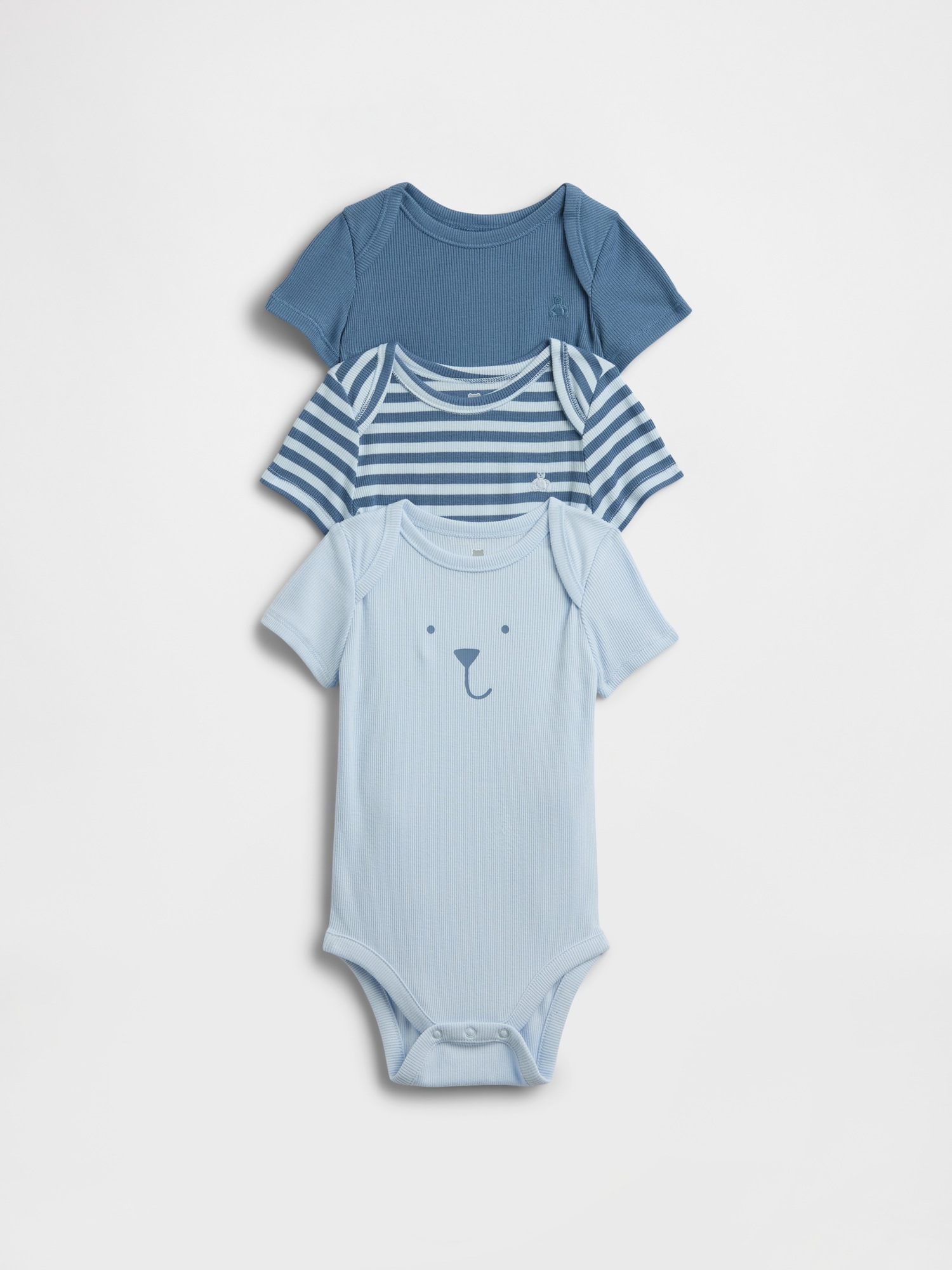 Детское боди Gap Baby First Favorites, 3 шт